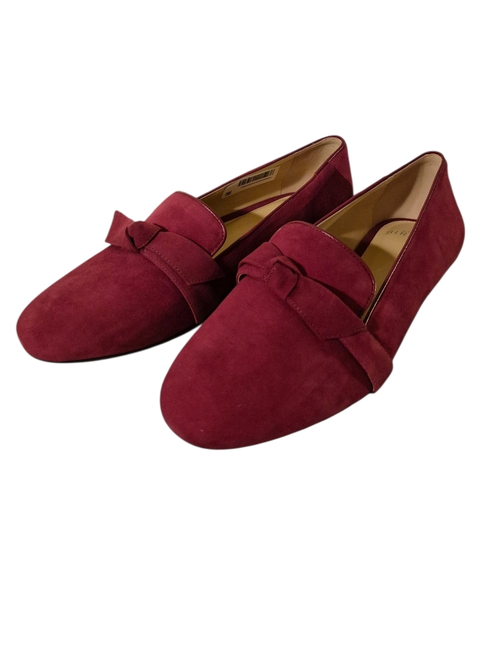 Alexandre Birman NWT Clarita Maxi Hibiscus Bow Suede Loafer 36/ 5.5-6 W/ Dustbag